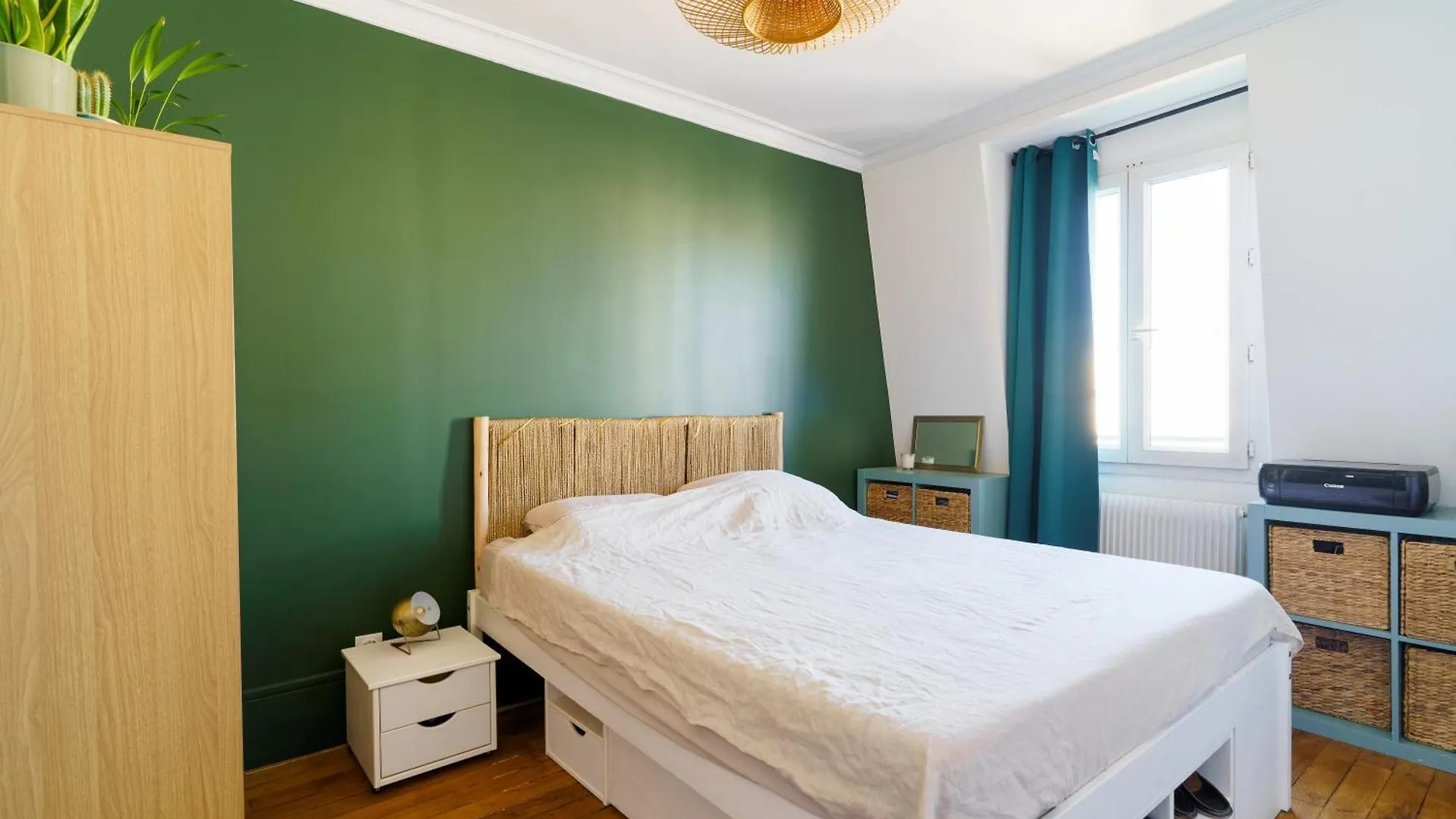 Apartment Bright & Serene 1Bd Retreat Canal Saint-Martin Paris France